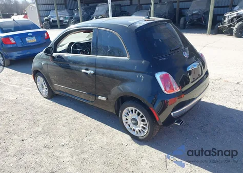2013 Fiat 500 Lounge from USA, damaged, VIN 3C3CFFCR6DT580876